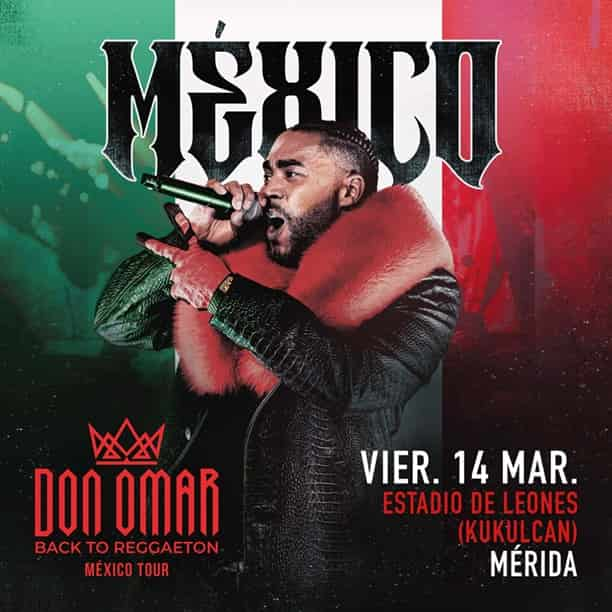 Don Omar en Mérida 2025