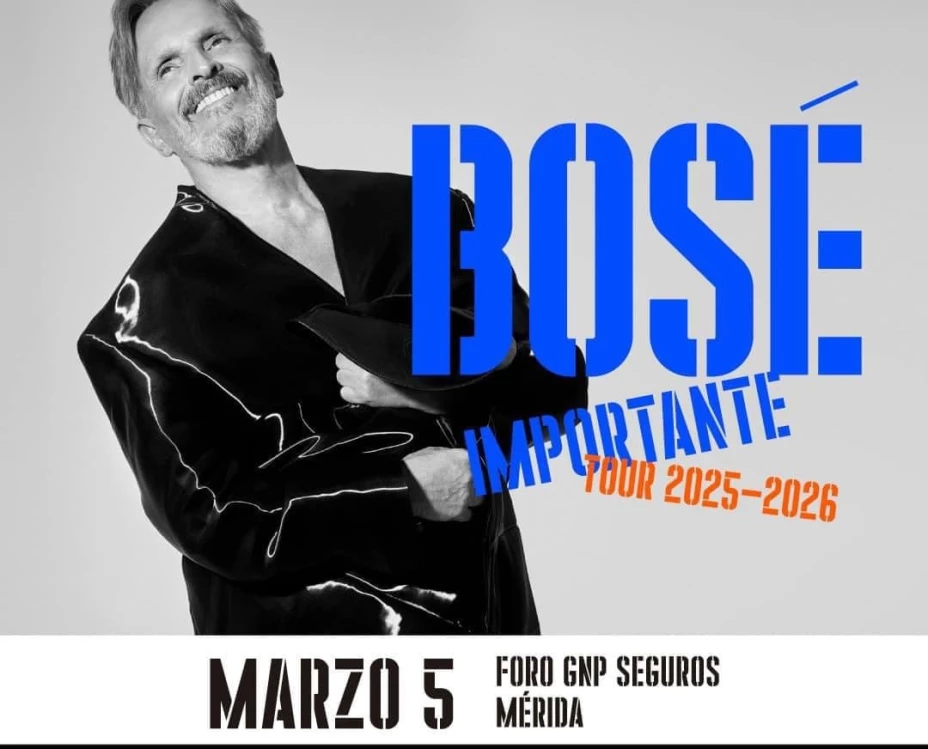 Miguel Bosé en Mérida 2025