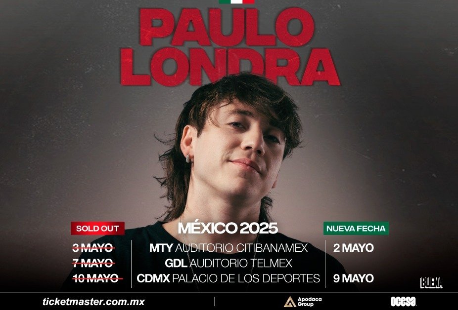 Paulo Londra en México 2025