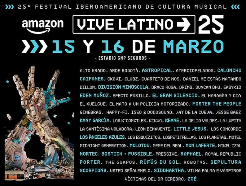 Vive Latino 2025: Fechas, bandas confirmadas y cómo conseguir boletos