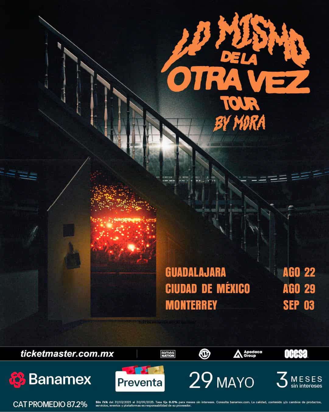 Mora en Mexico 2025