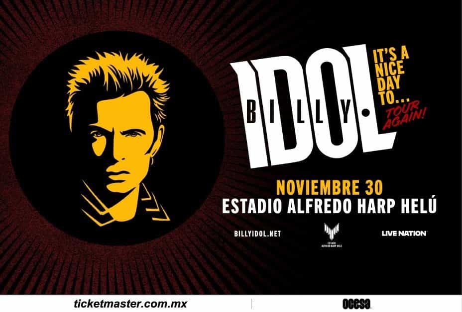 Billy Idol en Mexico 2025
