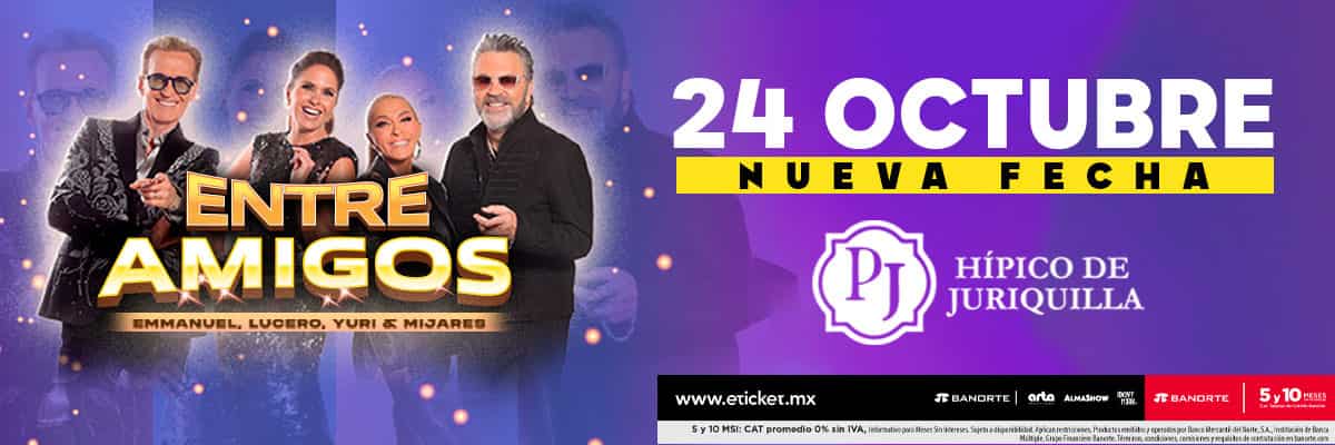Concierto de Leyenda en Querétaro: “Entre Amigos” — Una Noche Inolvidable de Música y Nostalgia