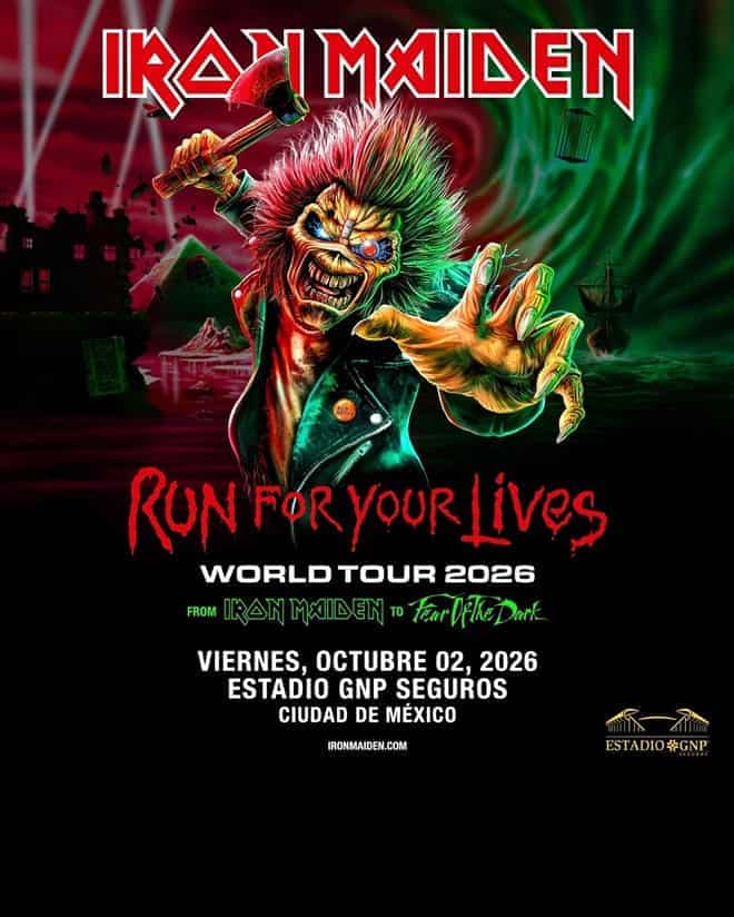 Iron Maiden en México 2026