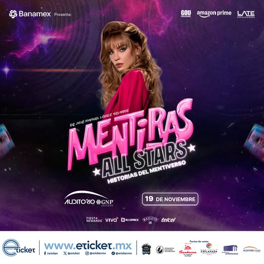 Mentiras All Stars llega a Puebla en 2025