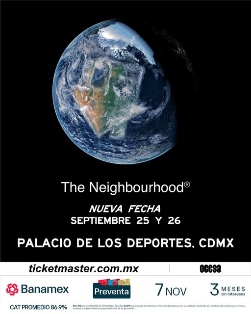 The Neighbourhood anuncia segunda fecha en CDMX