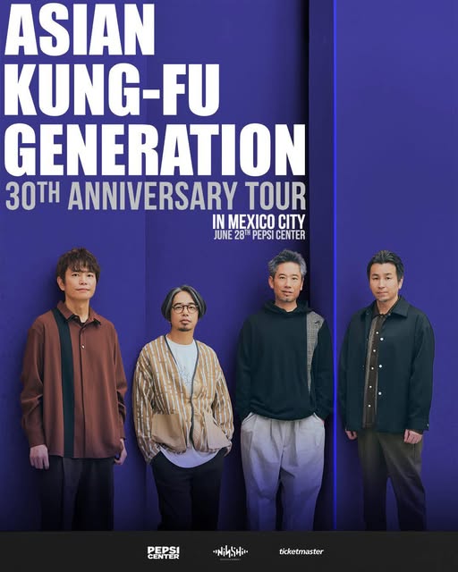 ASIAN KUNG-FU GENERATION en Mexico 2026