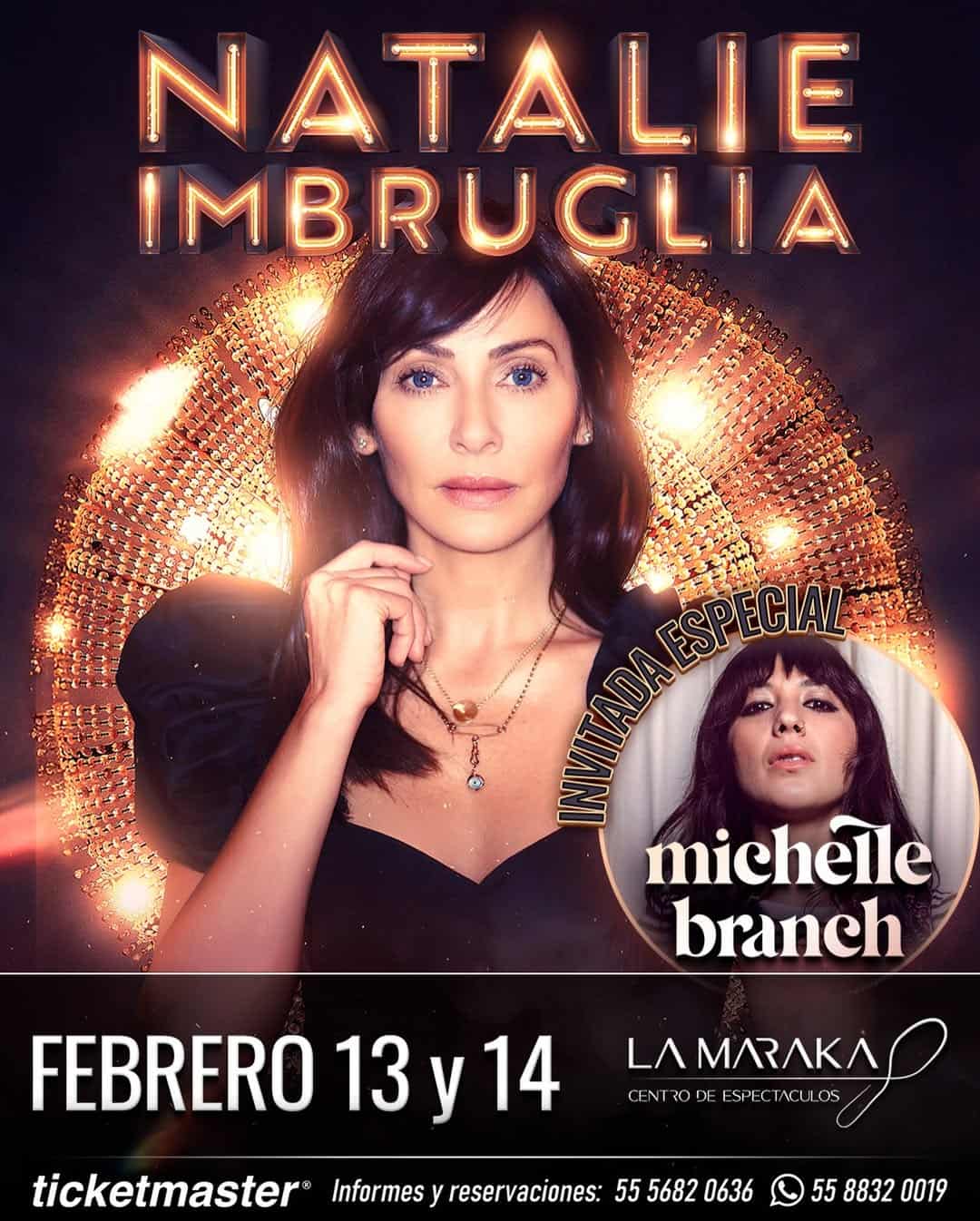 Natalie Imbruglia y Michelle Branch en La Maraka 2026