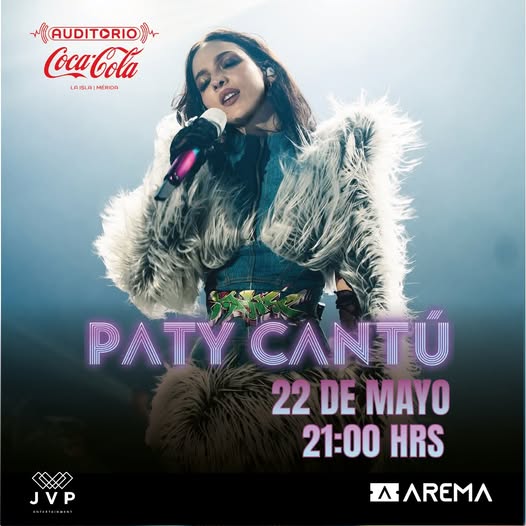 Paty Cantú en Mérida 2026