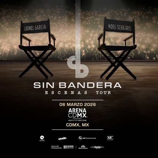 Sin Bandera celebra más de 20 años de carrera con una noche inolvidable en la Arena CDMX