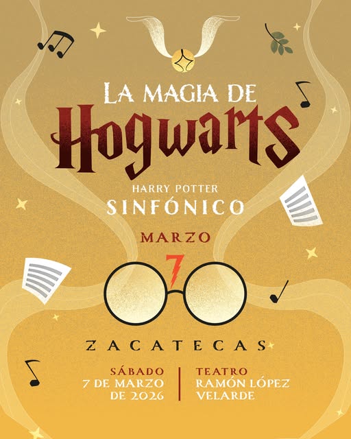 La magia de Harry Potter llega a Zacatecas con un espectacular concierto sinfónico